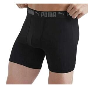 PUMA Mens Multicolor 5 Pack Boxer Brief performance M